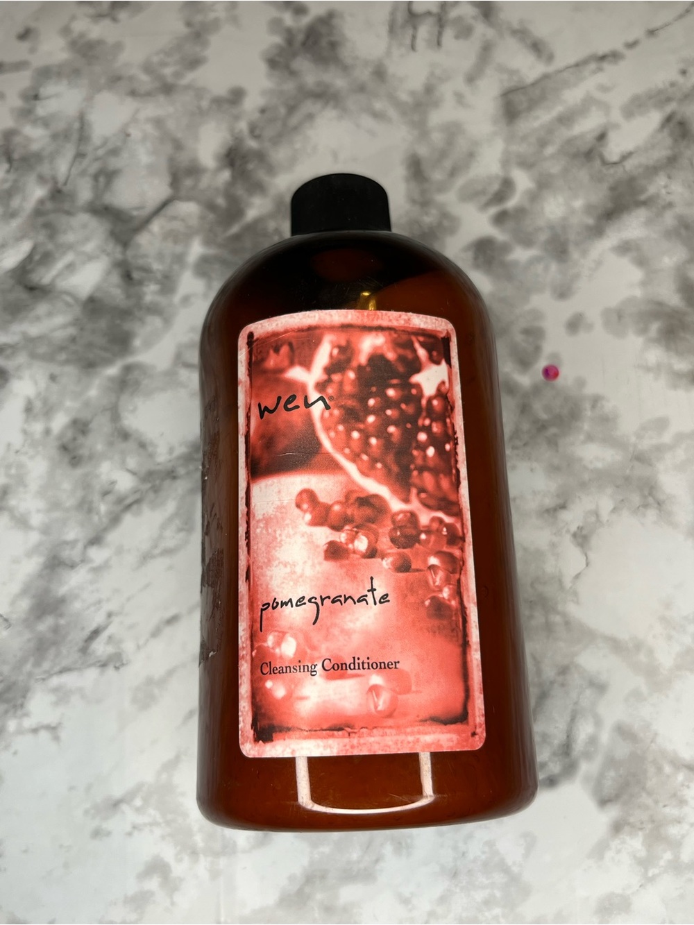 WEN Pomegranate Cleansing Conditioner - Brown Bottle with Red Label